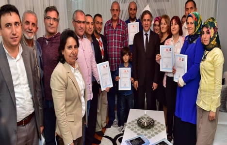 Beyoğlu Piyalepaşa Mahallesi'nde tapular verildi!