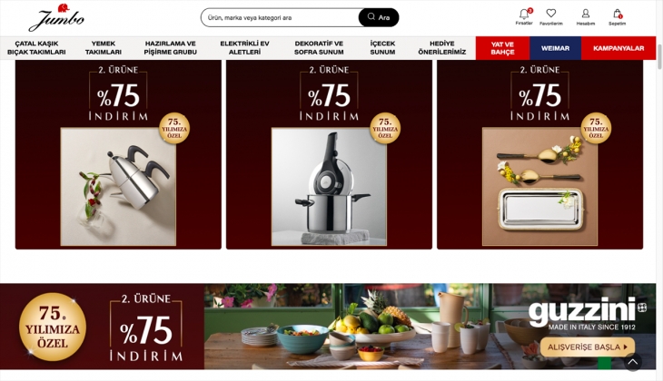 Jumbo 75’inci yıla özel ikinci üründe yüzde 75 indirim uyguluyor! İşte 10 Ekim 2022 Jumbo fiyat listesi