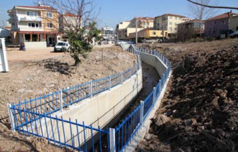 Kocaeli Körfez’e açık ve kapalı yağmursuyu menfezi inşa edildi!