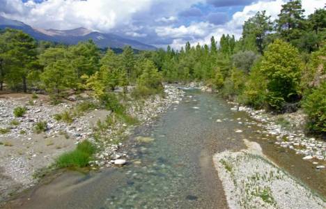 Antalya Kumluca Alakır Çayı üzerine yapılacak HES için keşif yapıldı!