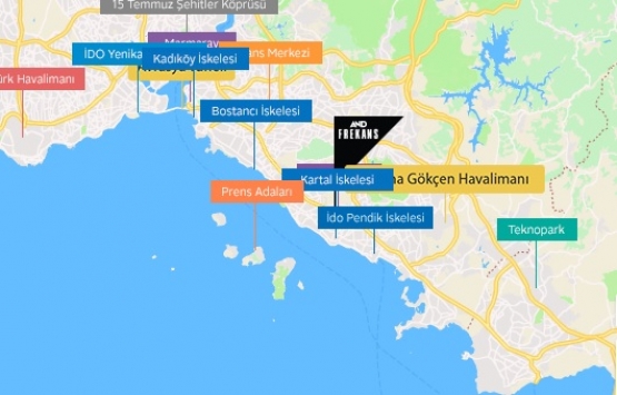 AND Frekans Evleri nerede?