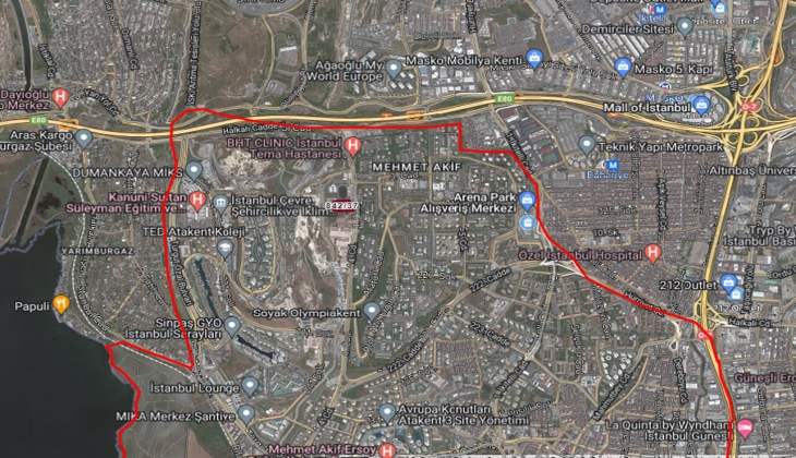 Kiler GYO dan ÖİB in Halkalı daki arsası için 390 milyon TL lik teklif!