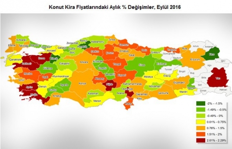 REIDIN 2. El Konutlar Fiyat Endeksleri 2016 Eylül sonuçları!