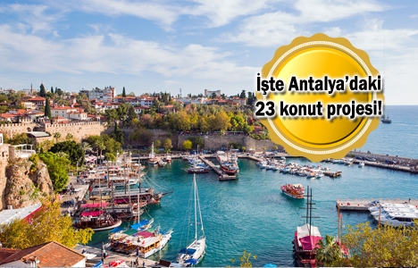Markalı konutçuların yeni rotası Antalya!