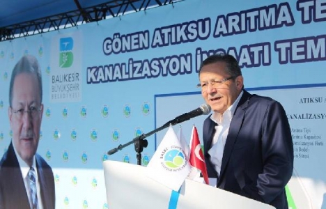 Balıkesir Gönen'e yeni atıksu arıtma tesisi!