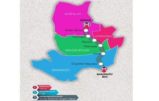 Bakırköy-Bahçelievler-Kirazlı Metro Hattı nda son durum!