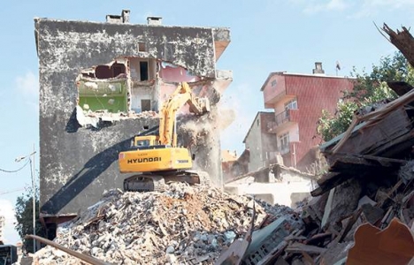 Sua İnşaat Fikirtepe'de yıkım çalışmalarına başladı!