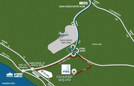 Dumankaya Flex Kurtköy ulaşım!