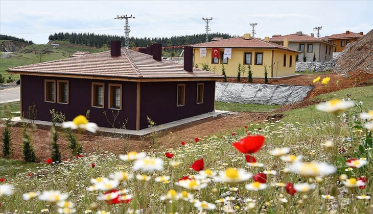 Gaziantep Nurdağı'ndaki köy evleri sahiplerine teslim edildi!