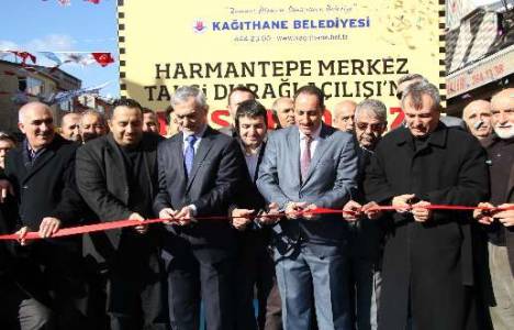 Kağıthane'de Harmantepe Merkez Taksi Durağı açıldı!