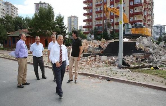 Kayseri Melikgazi'de yeni tesisler inşa ediliyor!