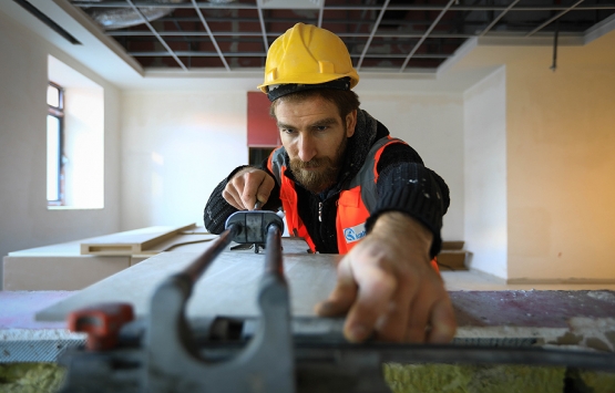 İnşaat işçisi Orhan Şen in yan flüt tutkusu!