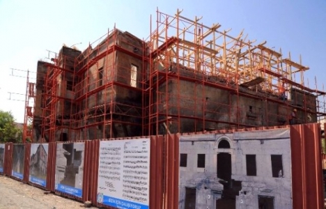 Melikgazi'deki Jandarma Mektebi restore ediliyor!