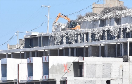 Bodrum'da imara aykırı yapılar yıkılıyor!