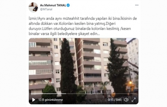 Depremde çöken Yılmaz Erbek Apartmanı yla ilgili çarpıcı detay!