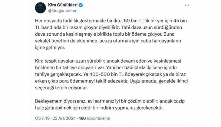 Kiracı ve ev sahibi anlaşmazlıkları bitmiyor: Elit semtlerde oturan kiracılar çıkmak için astronomik rakamlar istiyor!