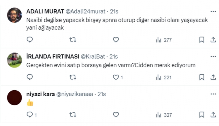 Artık yatırımcılar hisse için oturdukları evi satıyor!