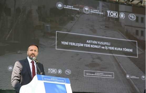 Artvin Yusufeli ndeki evler için kuralar çekildi!