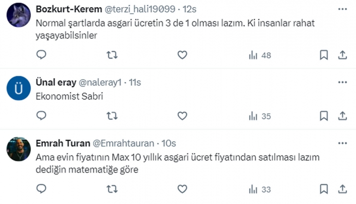 Ev sahipleri kiradaki evlerini geçim kaynağı olarak görüyor! Kiralar asgari ücretin yarısını geçmemeli!
