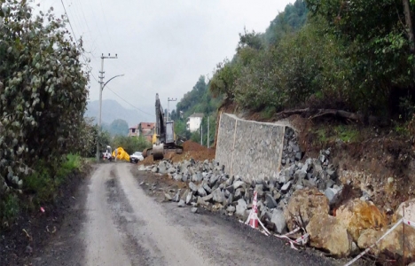 Trabzon İkisu Grup Yolu yeniden inşa ediliyor!