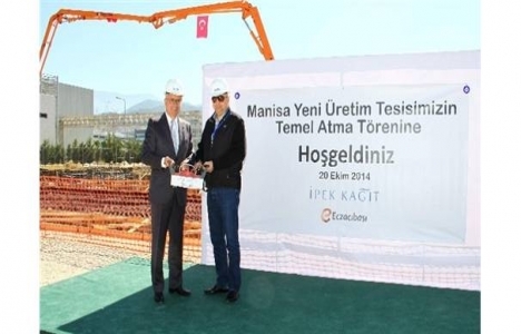İpek Kağıt yeni üretim tesisinin temelini Manisa'da attı!
