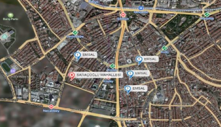 Emlak Konut GYO Saraçoğlu projesinin değeri 5.90 milyar TL!