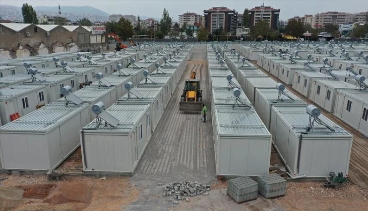 Kocaeli den Kahramanmaraş a 150 adet konteyner desteği!