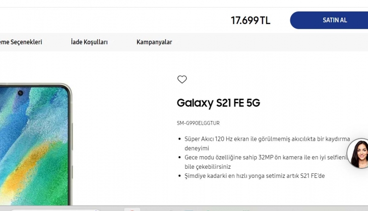 Galaxy S21 FE 3 bin TL indirimde! Görülmemiş fırsat ayağınıza geldi! İşte 22 Mart 2023 fiyat listesi…