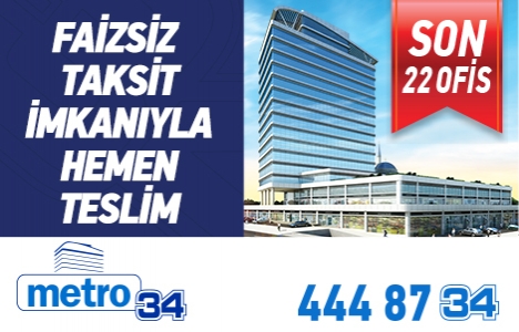 Metro 34’te 24 ay vade fırsatı!