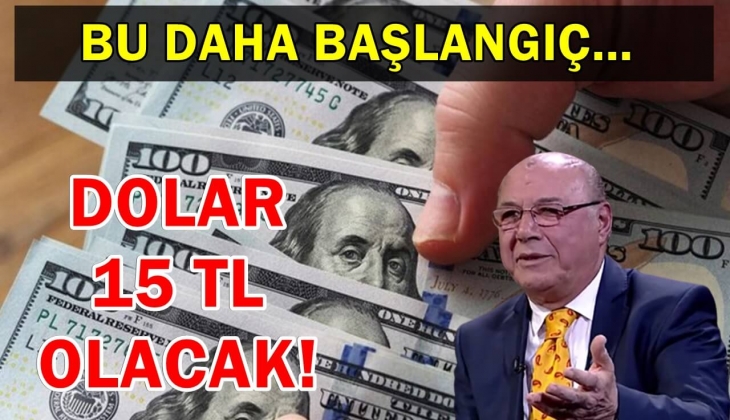  ''Dolar 15 TL olacak!'' diyen Necmettin Batırel net tarih verdi! Bu daha giriş, küçük dilinizi yutacaksınız