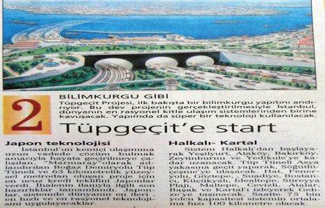 1998 yılında Marmaray Projesi ne en ucuz kredi teklifini Japonlar vermiş!