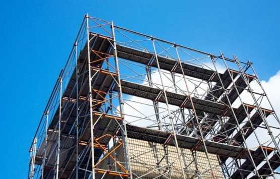 Balıkesir Burhaniye'de inşaat kazası! 1 yaralı!