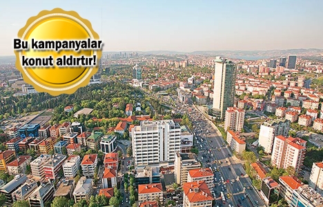 Sektörde konut kampanyaları yeniden hızlandı!