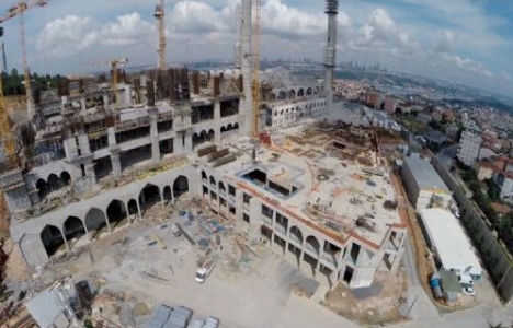 Çamlıca Camii inşaatında son durum!