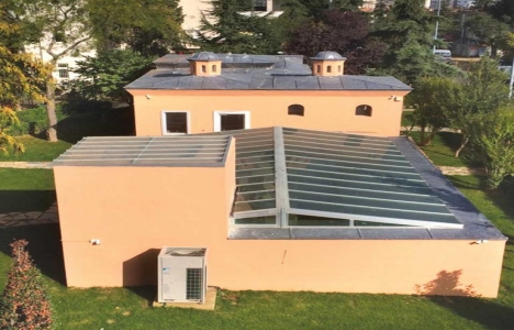 V. Murad Av Köşkü hamamının restorasyonuna tepki!