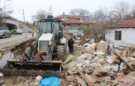 Edirne Güney Çevre Yolu Projesi için evler yıkıldı!