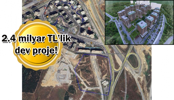 Ebruli Başakşehir resmen başlıyor! 738 konutluk yeni proje!