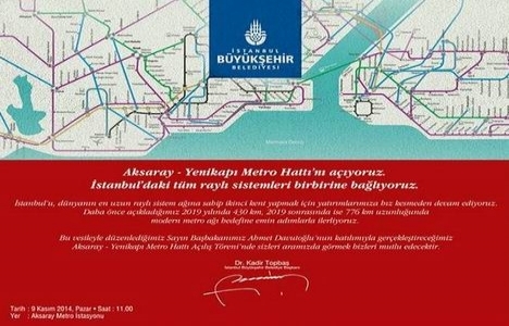 Aksaray Yenikapı Metro Hattı ne zaman açılıyor?