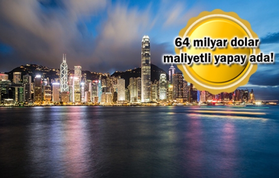 Hong Kong'un konut sorunu için yapay ada inşa edilecek!