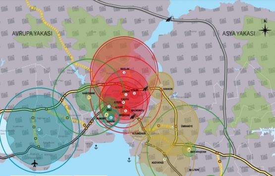 İstanbul da en pahalı ofis kirası Levent te!