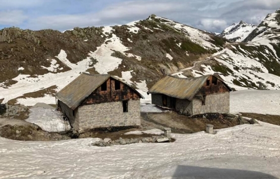 Rize de 6 yayla evinin yıkıldığı iddia edildi!