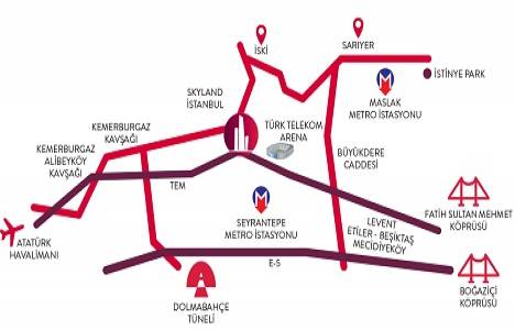 Seyrantepe Skyland İstanbul nerede?