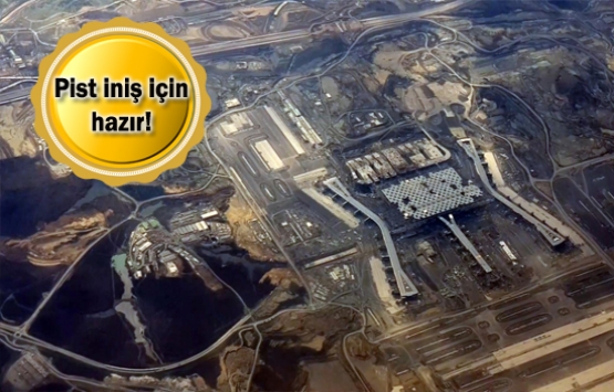 3. Havalimanı Cumhurbaşkanı Erdoğan'ın uçağını bekliyor!