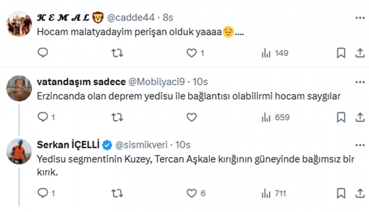 Yer bilimleri uzmanından 5,8 büyüklüğünde deprem uyarısı: Pütürge, Çelikhan, Malatya Çösnük kırığı...