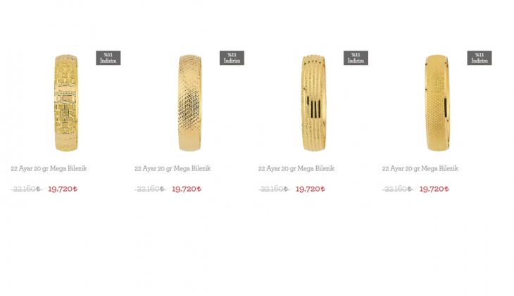 Koçak Pırlanta 22 ayar bilezikler ne kadar? İşte Koçak 22 ayar bilezik fiyatları! Koçak 2 Ekim 2022 fiyat listesi…