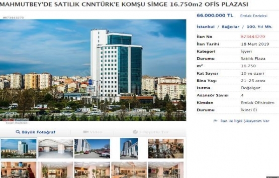 Dünya gazetesi Bağcılar daki binasını satıyor!