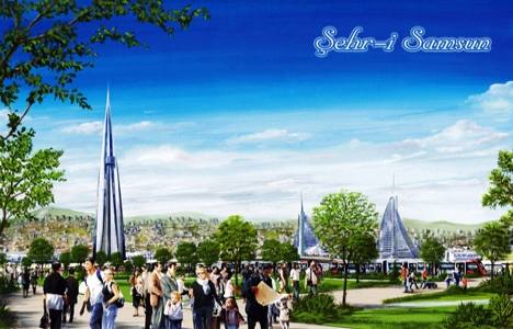 Şehr-i Samsun projesi 1.150 dönüm alan üzerinde kurulacak!