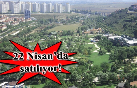 Bahçeşehir Göleti 35 milyon TL'ye ihaleye çıktı!