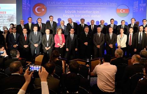 Socar Türkiye Ege Rafinerisi'nin finansman anlaşması imzalandı!