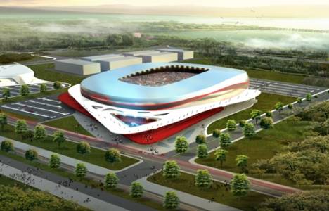 19 Mayıs Stadyumu'nun yüzde 42'si tamamlandı!